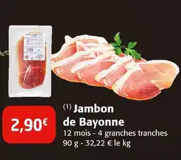 Colruyt Jambon de bayonne offre