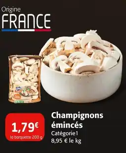 Colruyt Lou champignons émincés offre