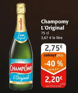 Colruyt Champomy l'original offre