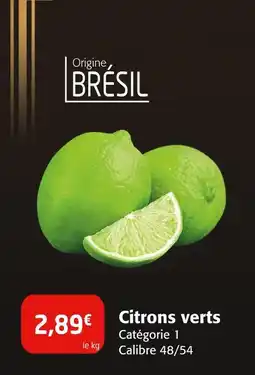 Colruyt Citrons verts offre