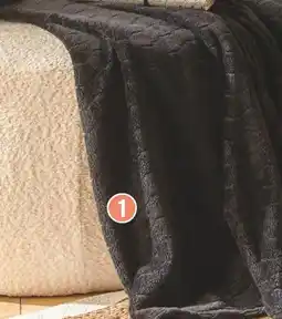 Intermarché Domedia plaid xl empreinte offre