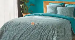 Intermarché Domedia parure housse de couette + 2 taies d'oreillers sunny offre