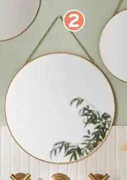 Intermarché 3 miroirs ronds or atmosphera offre