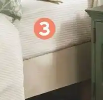 Intermarché Domedia 3 drap housse helmi sauge offre