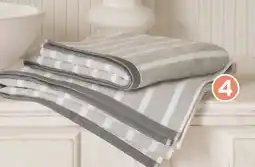 Intermarché Domedia drap de douche rayures offre