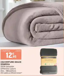 Intermarché Domedia couverture douce offre