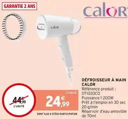 Intermarché Calor défroisseur à main offre