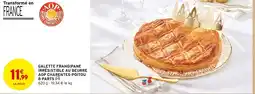 Intermarché Charentes-poitou galette frangipane irrésistible au beurre aop 8 parts offre