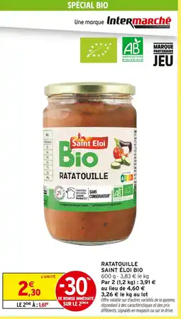 Intermarché Bio ratatouille offre