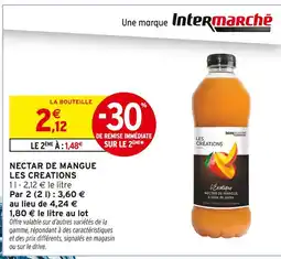 Intermarché Les creations nectar de mangue offre