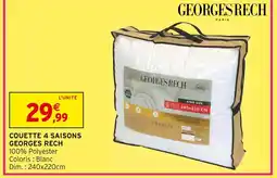 Intermarché Georges rech couette 4 saisons offre