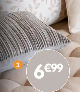 b&m Coussin plissé offre