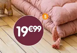 b&m Futon en coton offre