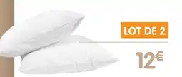 b&m Lot de 2 oreillers anti punaise anti acarien offre