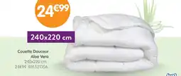 b&m Couette douceur aloe vera offre