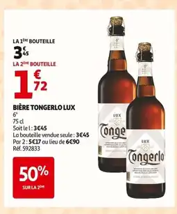Auchan TONGERLO LUX Bière offre