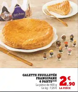 Super U Galette feuilletée frangipane 6 parts offre