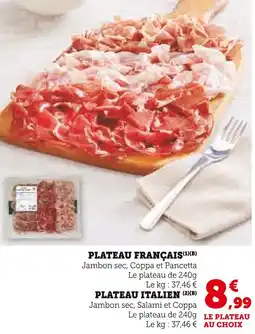 Super U Plateau français offre