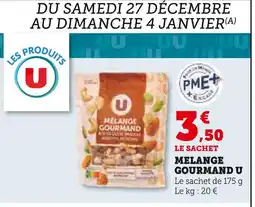 Super U U mélange gourmand offre