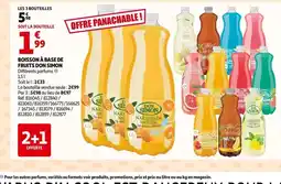 Auchan DON SIMON Boisson à base de fruits offre