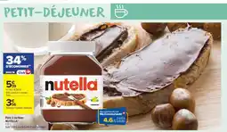 Carrefour Market NUTELLA Pâte à tartiner offre
