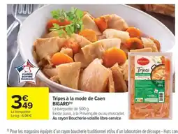 Carrefour Market BIGARD Tripes à la mode de Caen offre