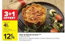 Carrefour Market Cœur de Quiche Lorraine offre