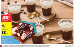 Carrefour Market LE VIENNOIS Liégeois chocolat Offre Découvert offre