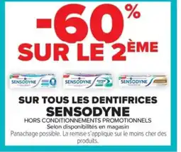 Carrefour Market SENSODYNE Sur tous les dentifrices offre