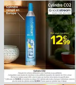 Carrefour Market SODASTREAM Cylindre offre