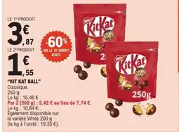 E.Leclerc KIT KAT Ball offre