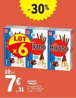 E.Leclerc MIKADO Biscuits offre