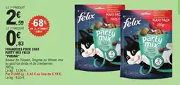 E.Leclerc PURINA Friandises pour chat party mix felix offre