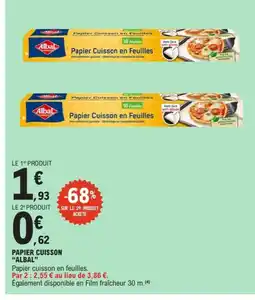 E.Leclerc ALBAL PApier cuissoon offre