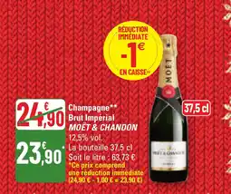 G20 MOËT & CHANDON Champagne Brut Impérial offre