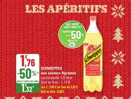 G20 SCHWEPPES aux saveurs Agrumes offre