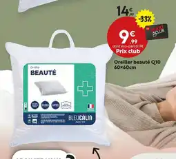 Maxi Bazar Bleu calin oreiller beauté q10 offre