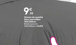 Maxi Bazar Housse de couette siara microfibre offre