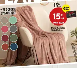 Maxi Bazar Plaid flanelle offre