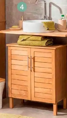 Maxi Bazar Meuble sous-lavabo 2 portes & 1 étagère offre