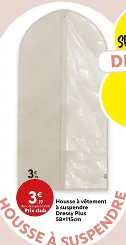 Maxi Bazar Housse à vêtement à suspendre dressy plus offre
