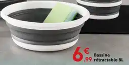 Maxi Bazar Bassine rétractable offre