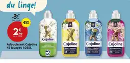 Maxi Bazar Cajoline adoucissant offre