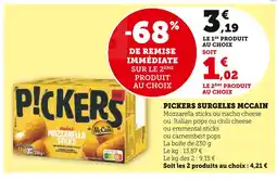 U Express Mccain pickers surgelés offre
