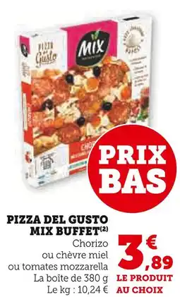 U Express Mix buffet pizza del gusto offre