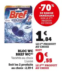 U Express Bref wc bloc wc offre