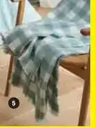 Hyper U E plaid echarpe carreaux offre