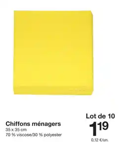 Zeeman Chiffons ménagers offre