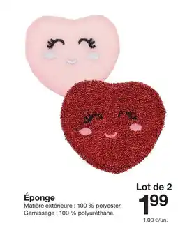 Zeeman Éponge offre