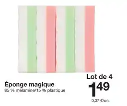 Zeeman Éponge magique offre